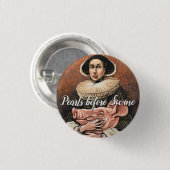 Pearls voor Varkenswijn Button (Voorkant /achterkant)