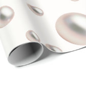 Pearlsa en Prosecco Bruidsfeest Cadeaupapier (Rol Hoek)