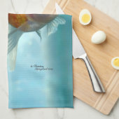 Pearlscale Goldfish Kitchen Towel Theedoek (Quarter Fold)