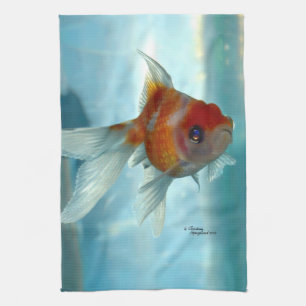 Pearlscale Goldfish Kitchen Towel Theedoek