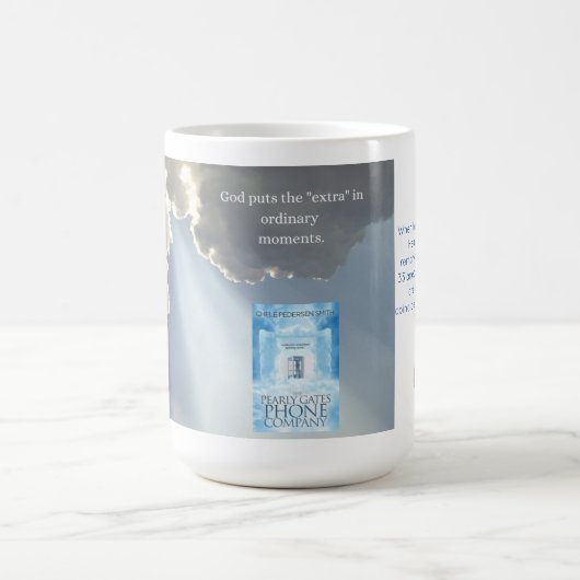 Pearly Gates Phone Co. Blessings, 15 oz koffie Mok (Center)