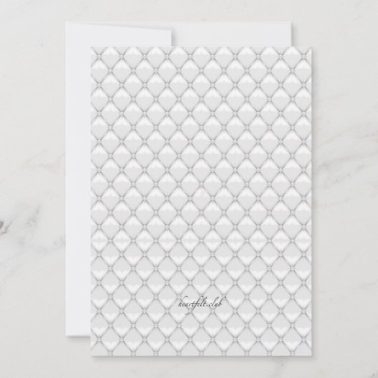 Pearly White Invitation (Dos)
