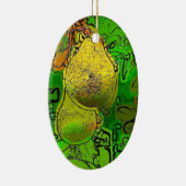 PEARS KERAMISCH ORNAMENT (Rechts)