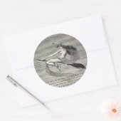 Pears Soap Witch Ronde Sticker (Envelop)