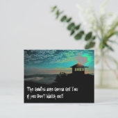 Pearsoll Peak Fire Lookout Briefkaart (Staand voorkant)