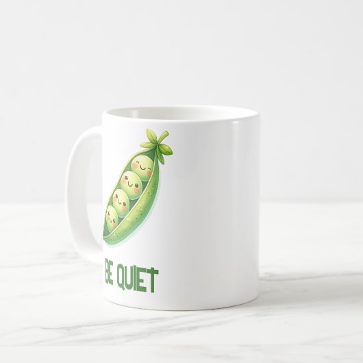 Peas Be Quiet Mug (Devant gauche)