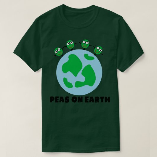 PEAS OP AARDE T-SHIRT (Design voorkant)