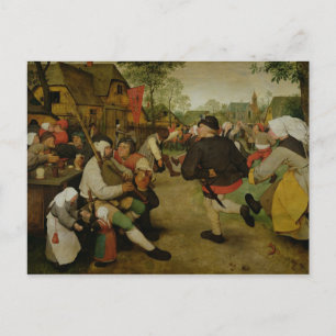 Peasant Dance, 1568 Briefkaart