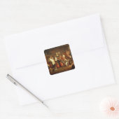 Peasant Wedding Vierkante Sticker (Envelop)