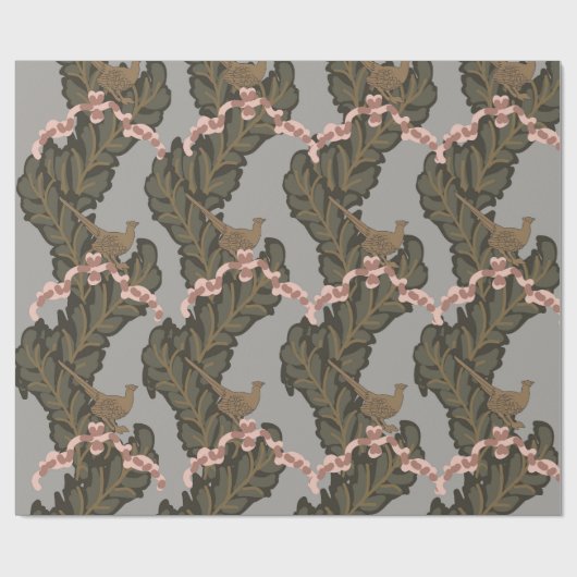 Peasants and Pink Ribbons Cadeaupapier (Vlak)