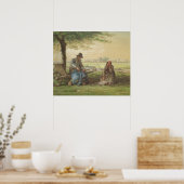 Peasants Resting Poster (Keuken)