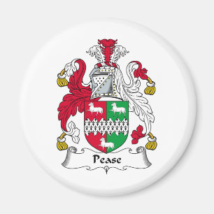 Pease Family Crest Magneet