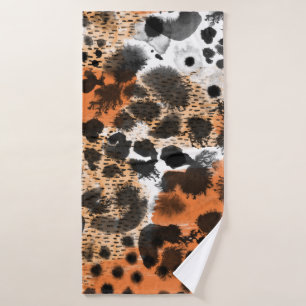 Peau animale : motif léopard créatif.