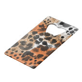 Peau animale : motif léopard créatif. (Devant Angle)