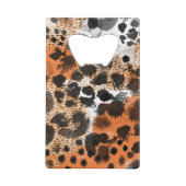 Peau animale : motif léopard créatif. (Dos)