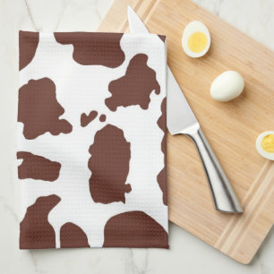 peau Brown de vache Serviette de cuisine