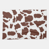 peau Brown de vache| Serviette de cuisine (Horizontal)