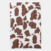peau Brown de vache| Serviette de cuisine (Vertical)
