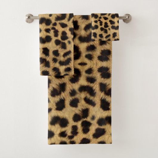 Peau d'animal Faux Guépard (En situation)
