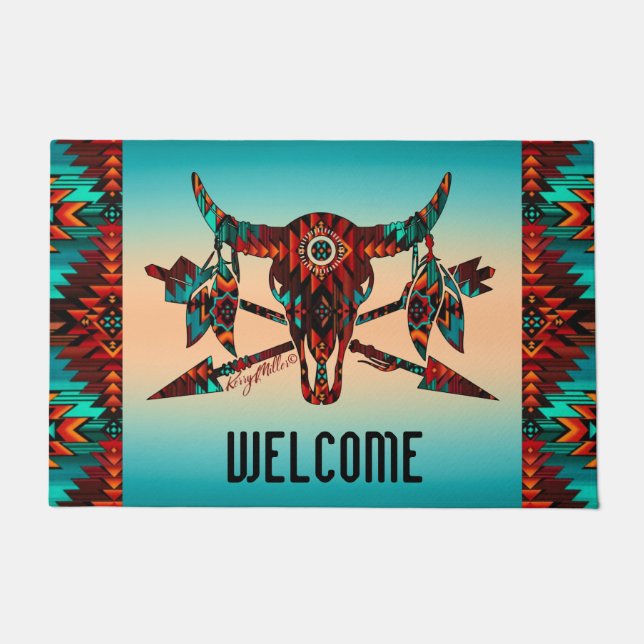 Peau De Buffle Et Paillasson (Devant)