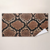 Peau de Crotale Diamant Occidental (Serviette de bain)