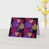 Peau de fête carte de voeux (Fleur jaune)