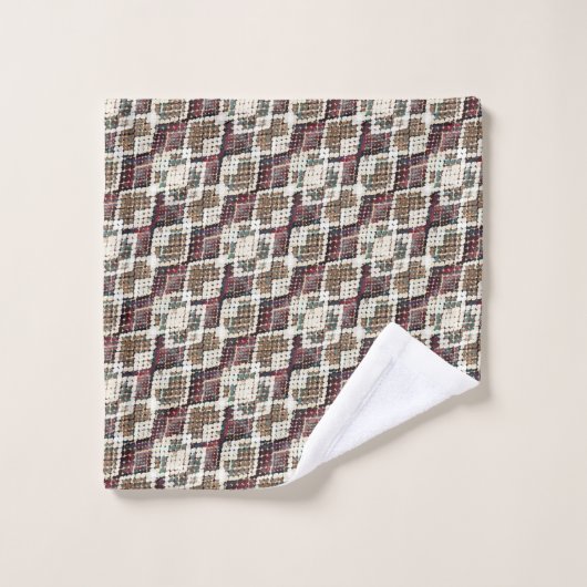 Peau de serpent. (Gant de toilette)