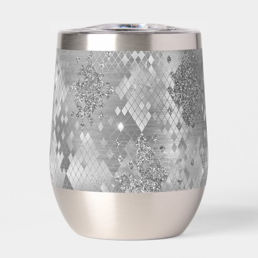 Peau de serpent à Parties scintillant brillante ar (Avant)