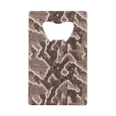 Peau de serpent Brown foncée (Devant)