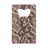 Peau de serpent Brown foncée (Dos)