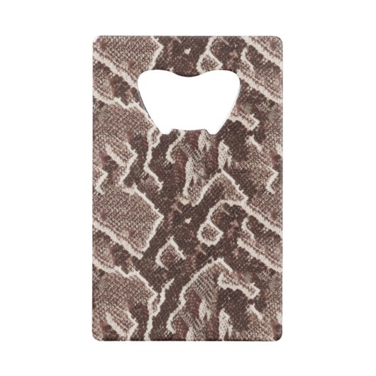 Peau de serpent Brown foncée (Dos)