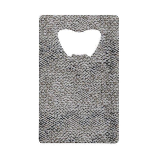 Peau de serpent noire et Brown (Devant)