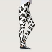 Peau de vache couleur de l'eau Leggings (Droite)