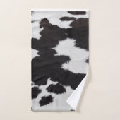 peau de vache noir (Serviette à main)