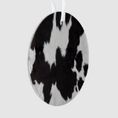 peau de vache noir blanc ornement (devant)
