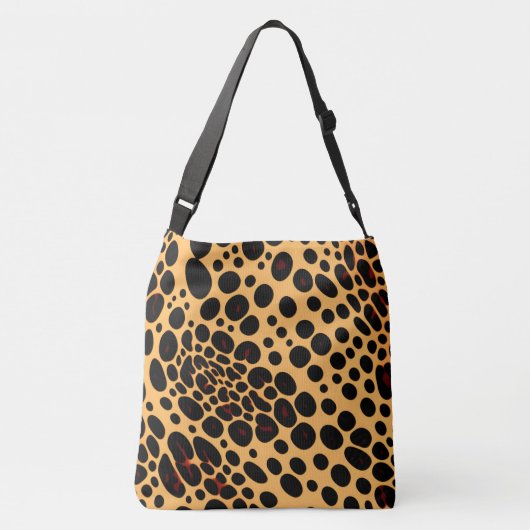 Peau léopard Style moderne Sacs croisés (Dos)