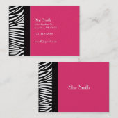 Peau Zebra classique sur n'importe quelle carte co (Devant / Derrière)