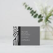 Peau Zebra classique sur n'importe quelle carte co (Debout devant)