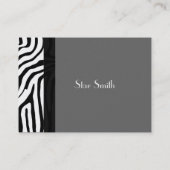 Peau Zebra classique sur n'importe quelle carte co (Dos)