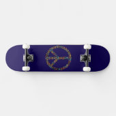 Peaux de paix conception de skateboard (Horz)