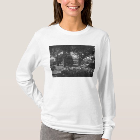Pebble Beach, CA - Del Monte Hotel Photo T-shirt (Voorkant)
