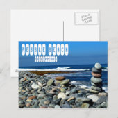 Pebble Beach in La Union Philippines Briefkaart (Voorkant / Achterkant)