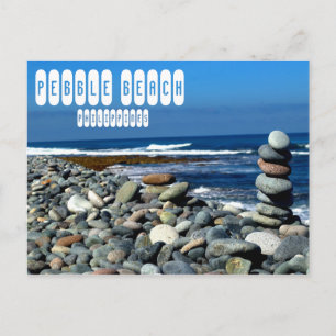 Pebble Beach in La Union Philippines Briefkaart