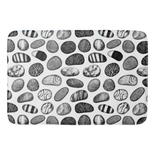 Pebble Pattern Badmat (Voorkant)