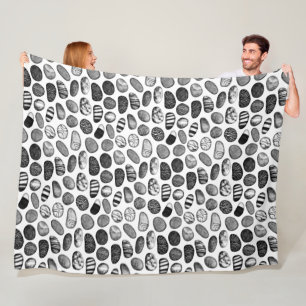 Pebble Pattern Fleece Deken
