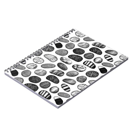 Pebble Pattern Notitieboek (Linkerzijde)