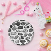 Pebble Pattern Papieren Bordje (Feest)