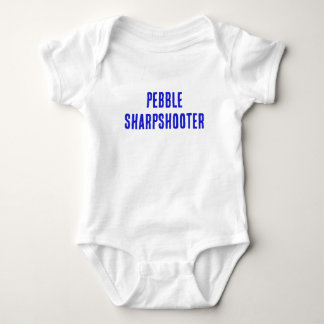 Pebble Sharpshooter - Baby Bodysuit blauw