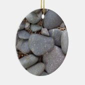 Pebble Stones Keramisch Ornament (Rechts)