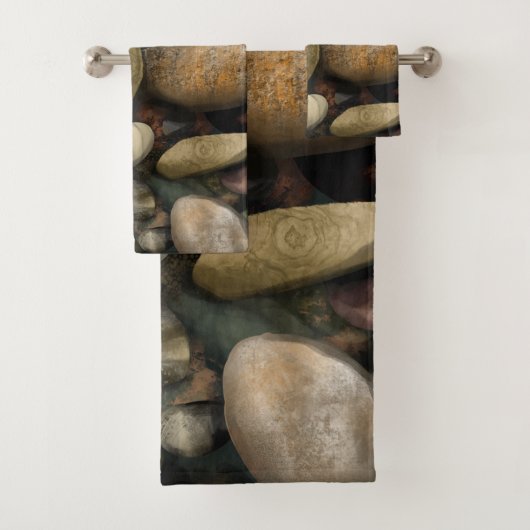 Pebbles Beach Towel Bad Handdoek (Insitu)
